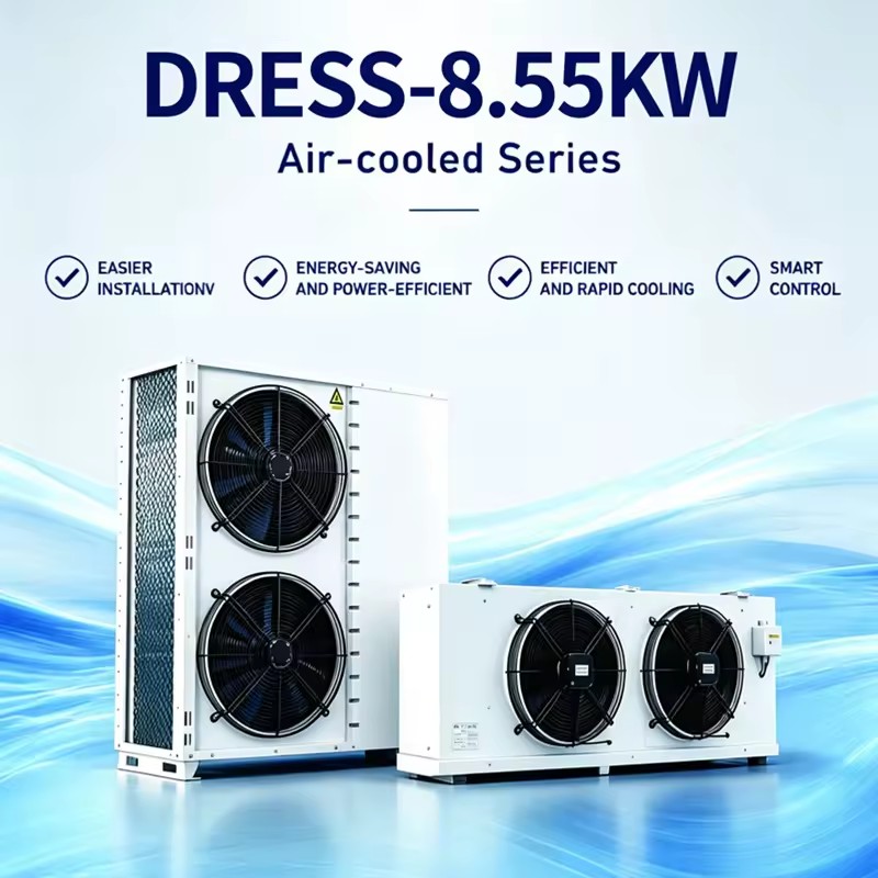 Energy Saving Refrigeration Unit Equipment Evaporator Air-Cooled Condensing Unit Storage Cooling System/Freezer Compartments