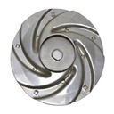 Flexible Silver High Pressure Marine Engine Rubber Impeller OEM Pump Parts Customized Size Boat Hydraulic 4 Blades Semi-Open