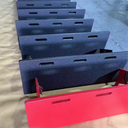 Durable HDPE Foldable Hard Plastic Soccer Rebound Board Tactical Wall Football Training Equipment Moulded Kick Board