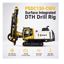 Hydraulic DTH Drill Rig Down the Hole Drilling Rig 90-130 mm 28 m for Quarry Open Pit Mining Blast Hole Drilling