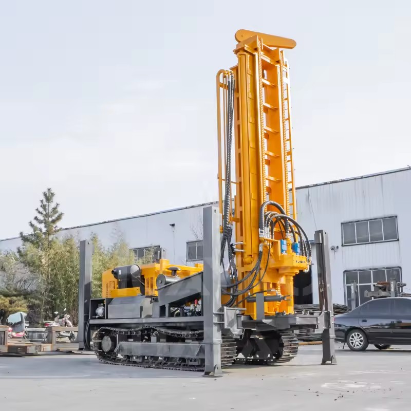 Manufacture Powerful 800m 700m 600m Hydraulic Deep Drilling Machine Mine Geological Water Well Drilling Rig for Sale