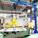 Customize 500KG 1000KG Metal Sheet Vacuum Lift Lifter for Sheet Metal Plate Suction Jib Crane