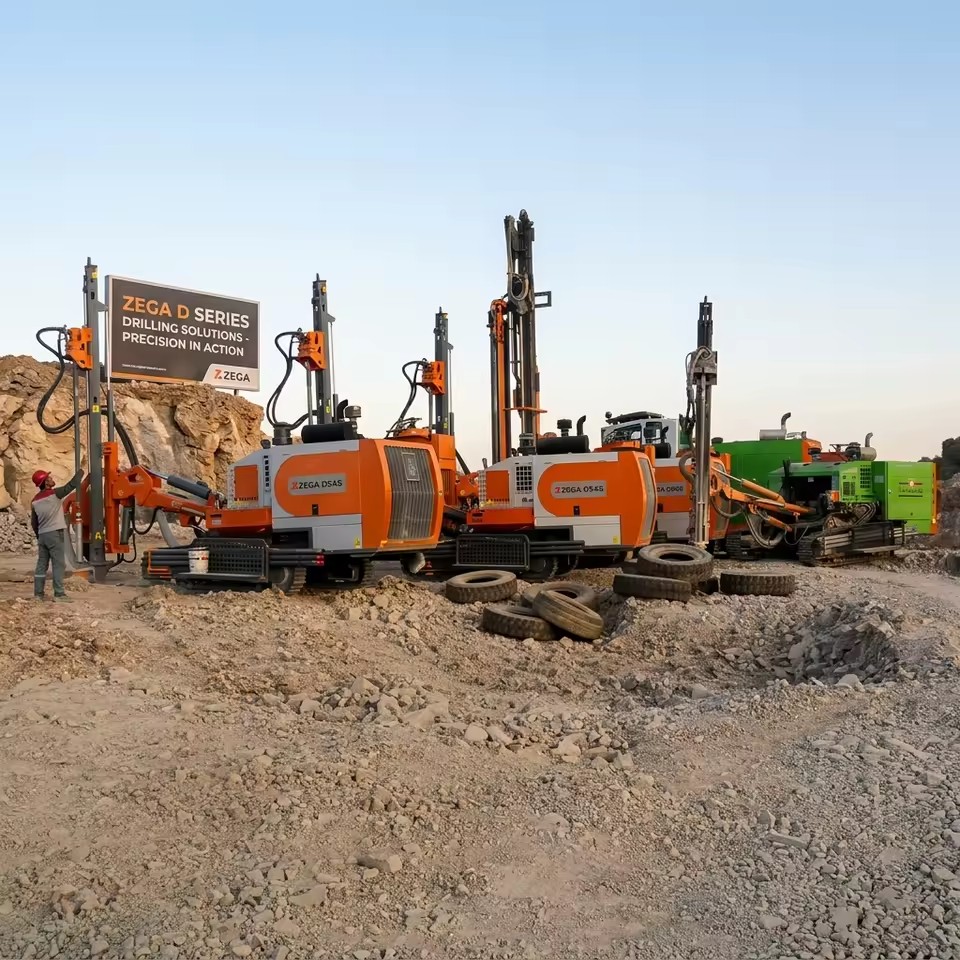 Mining Drilling Rig, Small Portable Pneumatic air Compressor, Mining Rock Drill D545 Drilling Rig