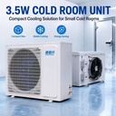 Energy Saving Inverter Refrigeration Condensing Unit for Commercial Cold Storage Room Cooling System