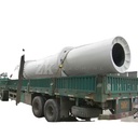 Drum Rotary Tunnel Machine Dryer for Gypsum Calcination Refractor Food Lab Use Salt / Combustion Chamber for Rotary Dryer