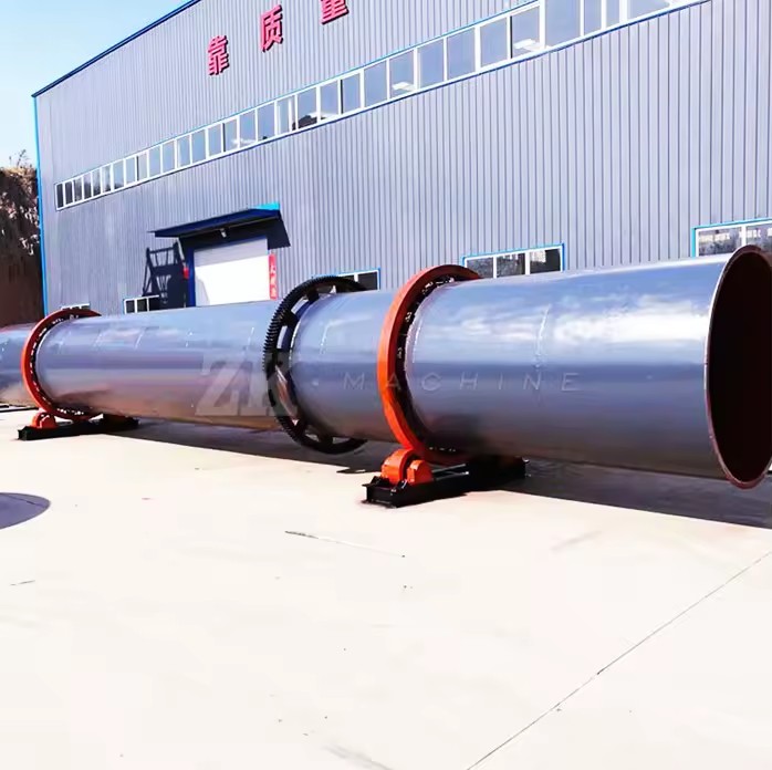 Paddy Line Dry Mix Wastewater Cement Maize Tile Drying Equipment Chermical Rotary Dryer Comercial