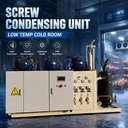 Industrial Screw Cooling Unit with Automatic Control for Food Factory Warehouse and Continuous Operation