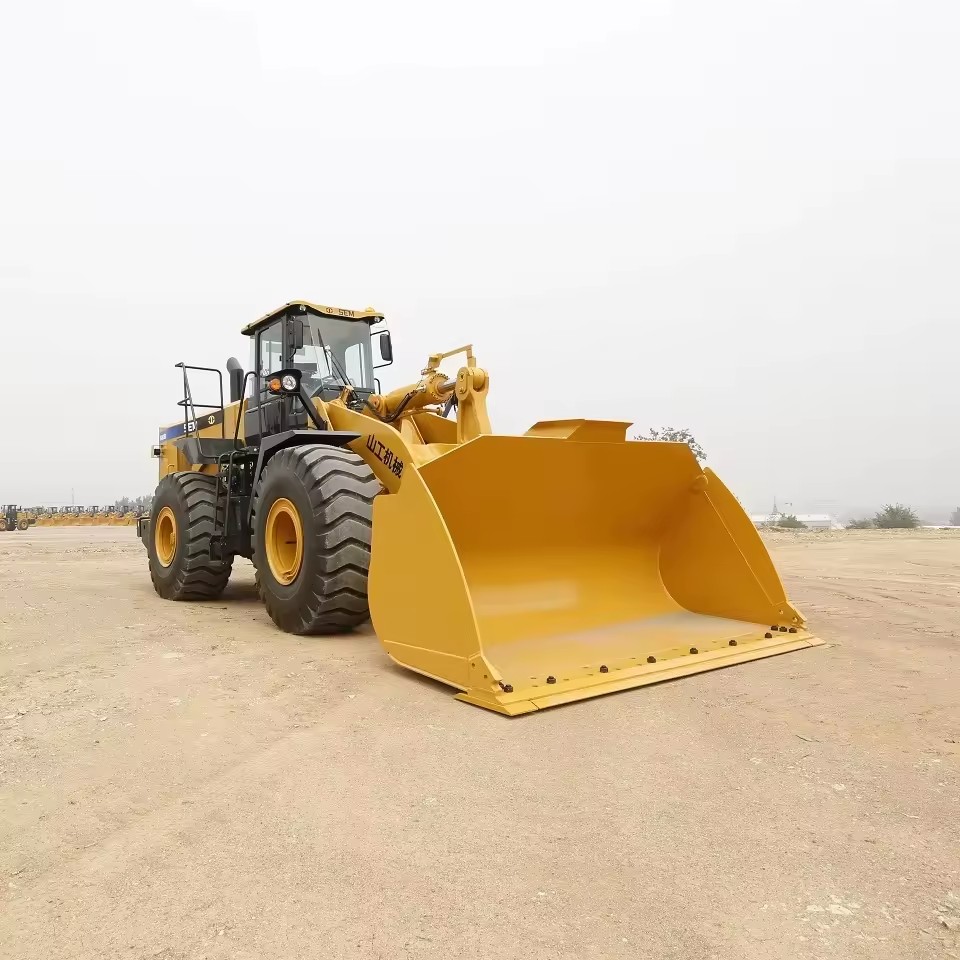 Heavy Construction Machinery 8 Ton Wheel Loader with Quick Hitch Hydraulic System Sem680d