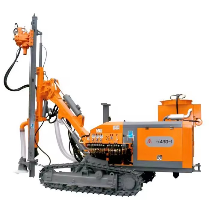 Hot Selling 25m Depth Rock Mine Drill Rig Down the Hole Drill Rig for Open Use