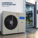Commercial Emerson Scroll Monoblock Condensing Unit Walk Cooler Freezer Room Cold Storage Warehouse Industrial Motor