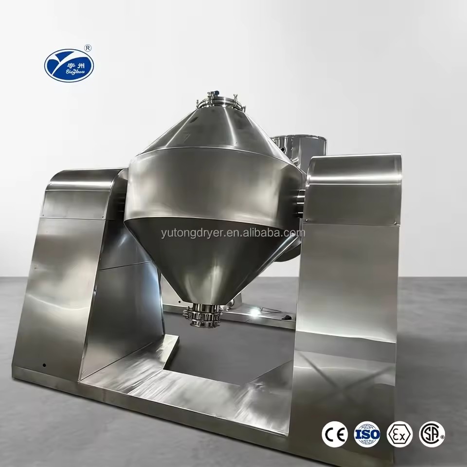 SZG Series Automatic Vacuum Dryer Industrial Heavy Duty Continuous Double Cone Rotary Vacuum Drying Machine