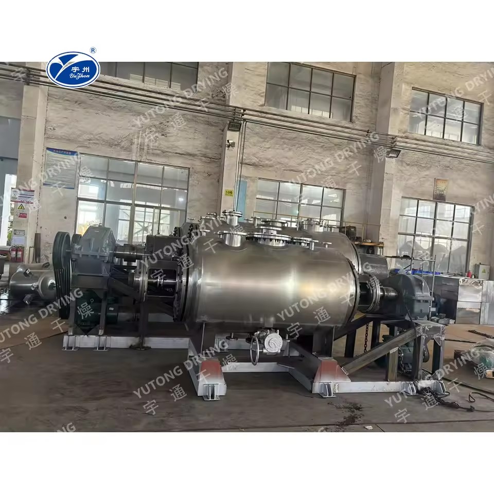 ZKG Series Industrial Customized Rotary Vacuum Rake Dryer Lithium Iron Phosphate Vacuum Harrow Dryer