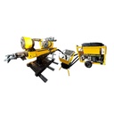 All-Round 360-Degree Horizontal Drilling Rig with Hydraulic Adjustment Motor & Gear Components for Mining Surface Construction