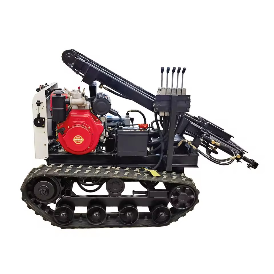 High Quality Multifunction Crawler Hydraulic Exploration Rock Core Drill Portable Dth Mine Drilling Rig