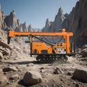 650m Core Exploration Rig Crawler Gold Mine Portable Core Drilling Machine Price Exploration Drill Rig