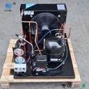 0.5HP-2HP Semi-Hermetic Embraco H-Type Condensing Unit Small Air Cooled Condenser Unit for Mini Cold Room Freezer