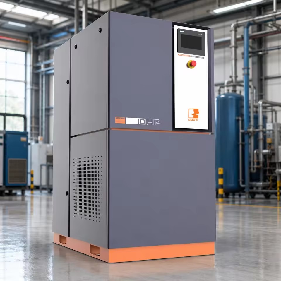 Energy Saving Micro Screw Air Compressor 7.5kW 13bar with Stable Air Supply for Industrial Production