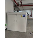 Industrial Two Door Stainless Steel Electric Heating Batch Drying Oven Programmable Temperature Controller for Plastic Granule