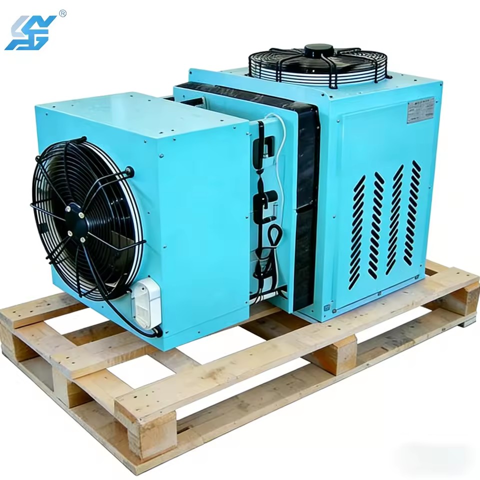 Quiet High-Airflow Design Solar DC Inverter Air Conditioner Monoblock Condensing Unit