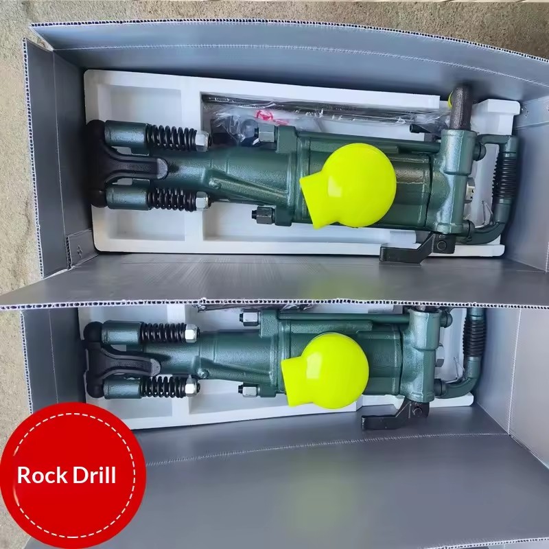 YT29 Rock Drill Handheld Pneumatic Leg-Type Drilling Rig Quarrying Tunnel Blasting Mining Tools Coal Mines Flexible 5+