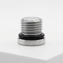 Montabert HC110 Hydraulic Rock Drill Threaded Plug 86580966 Spare Parts High Strength Carbon Steel Mining Machinery Accessories