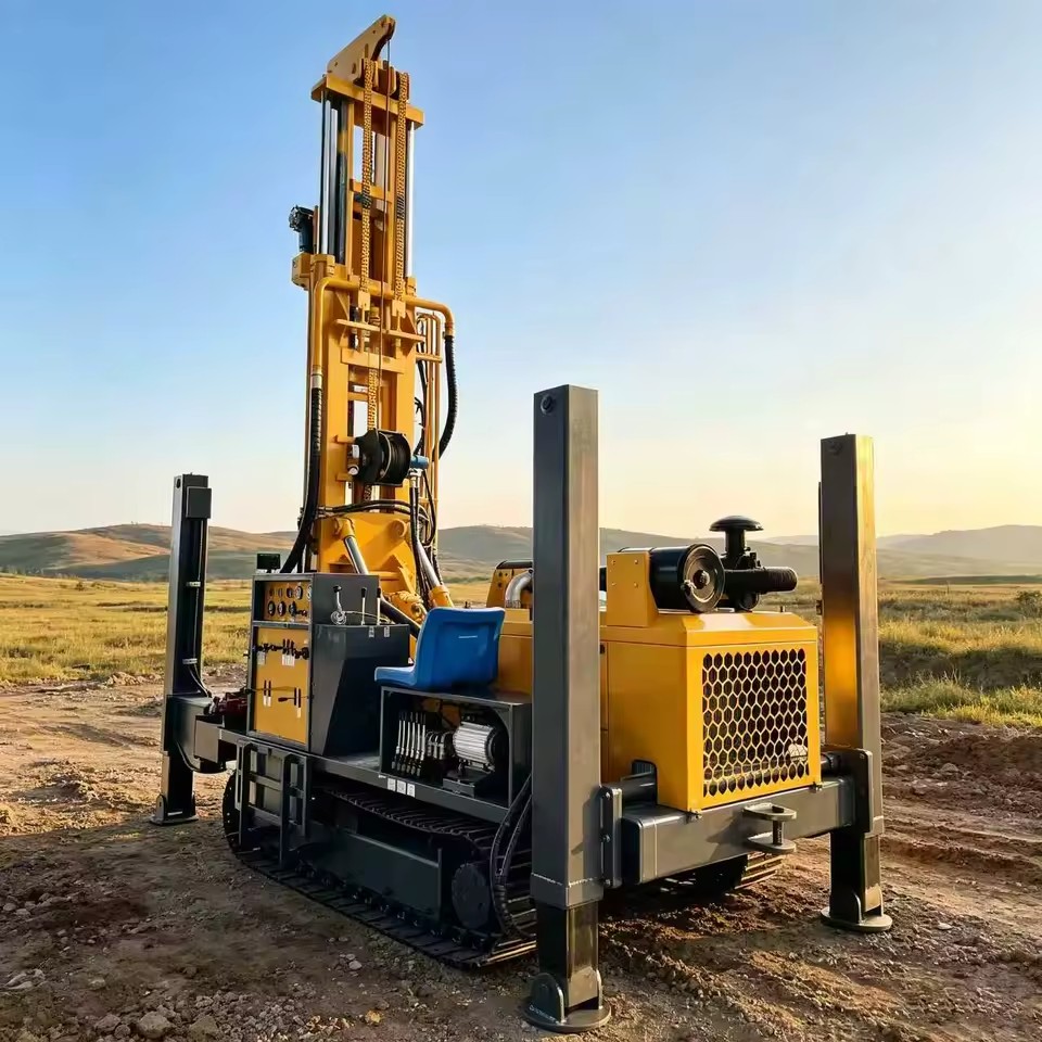 High Efficiency Air Lift RC Drilling Rig Crawler Reverse Circulation Drilling Machine for Mineral Prospecting Hard Rock Mining