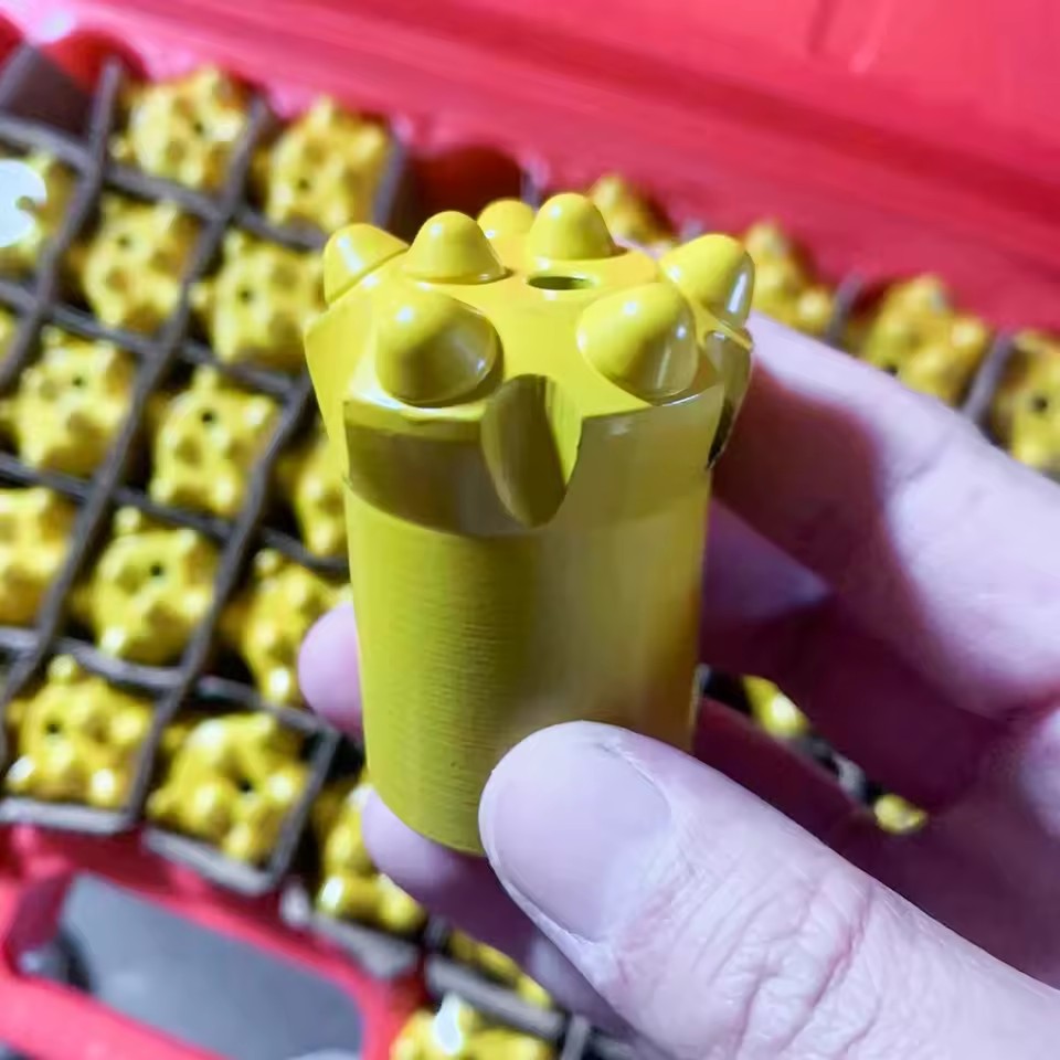 7 11 12 Degrees JA 32mm 8 Teeth 0711X8 CLASSA+ Tungsten Carbide Forged Drill Bit Mining Rock Drilling Rig Parts Machine 0.3kg
