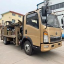 Hydraulic Truck Mounted Type 180m Borehole Water Well Drilling Machine Rig Mine Drilling Rig