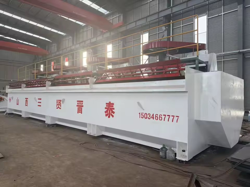Energy-saving and low-consumption fully automatic stirring flotation machine XJM-S12 for coal mine coal slime separation
