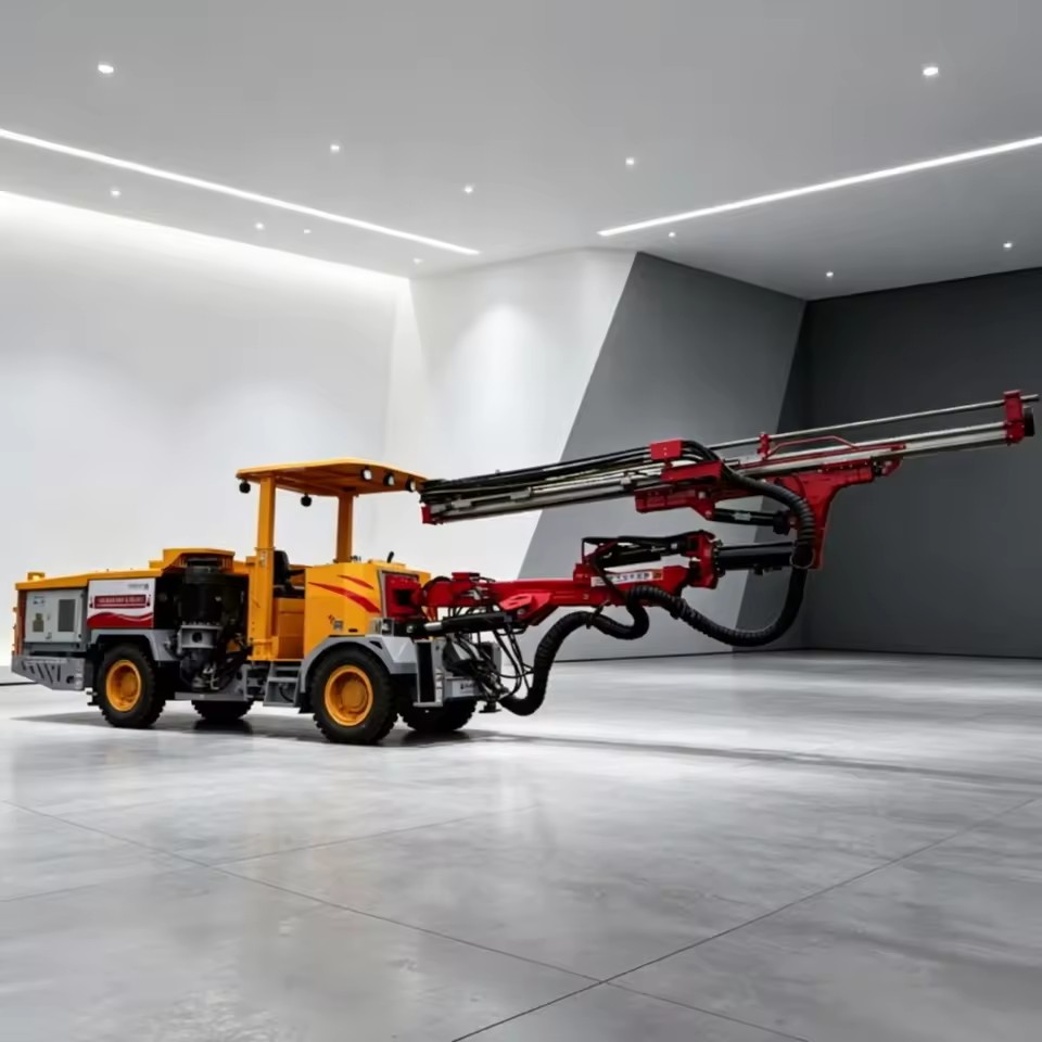 CYJT45 Underground Mining Hydraulic Tunneling Drill Rig Single Boom Rock Drilling Jumbo for Mine Roadway Excavation