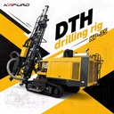 DTH Drilling Rig 90-138mm Hydraulic Down the Hole Drill 176kW Diesel Engine Mining Crawler Drilling Machine