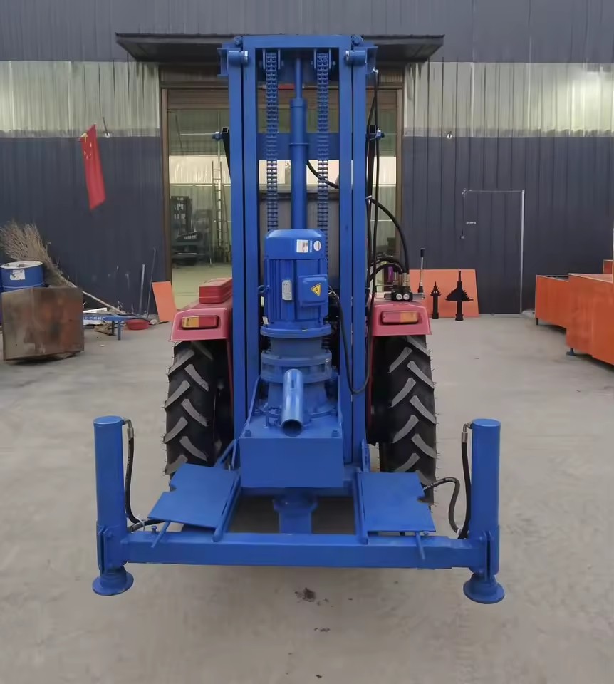 Hot-selling Dual-purpose 100m/150m diesel Wheeled Mining and Water Well Drilling Rig in 2026