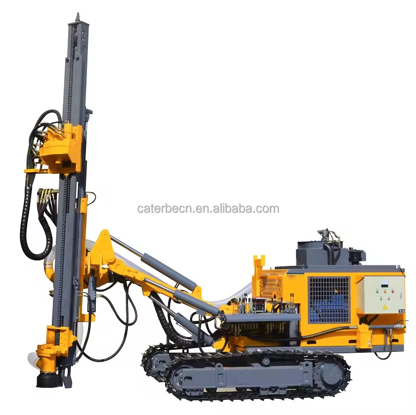 Factory Supply KG420S 90 to 127mm Crawler Drilling Rig Diesel Mining Drill for Quarry and Ore