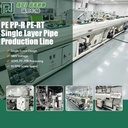 Intelligent PLC Control Single Layer PPR Pipe Extruder Production Line Household Water PPR Pipe Manufacturing Equipment
