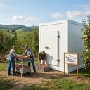 Fast Assembly Modular 20ft 40ft Insulated Reefer Container Walk-in Cold Room for Seafood Meat Storage and Cold Chain Logistics