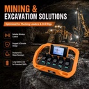 Industrial Radio Control TYC236 12V 24V IP67 One Key Leveling for Crawler Drilling Rig 500m NOMI