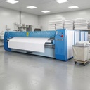 Manufacturer's Intelligent Control Commercial Ironing Equipment Stainless Steel Bed Sheet Flatwork Ironer Machine Steam Fuel