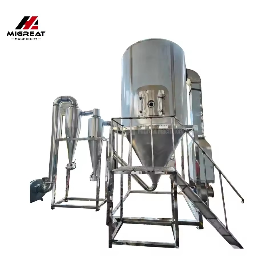 Industrial Stainless Steel Spray Dryer for Milk Powder Coffee Food Ingredients-Energy Saving & Automatic