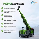 YCD800/1000 Full Hydraulic Core Drilling Rig Portable Mining Exploration Diamond Concrete Rock Quarry Sample