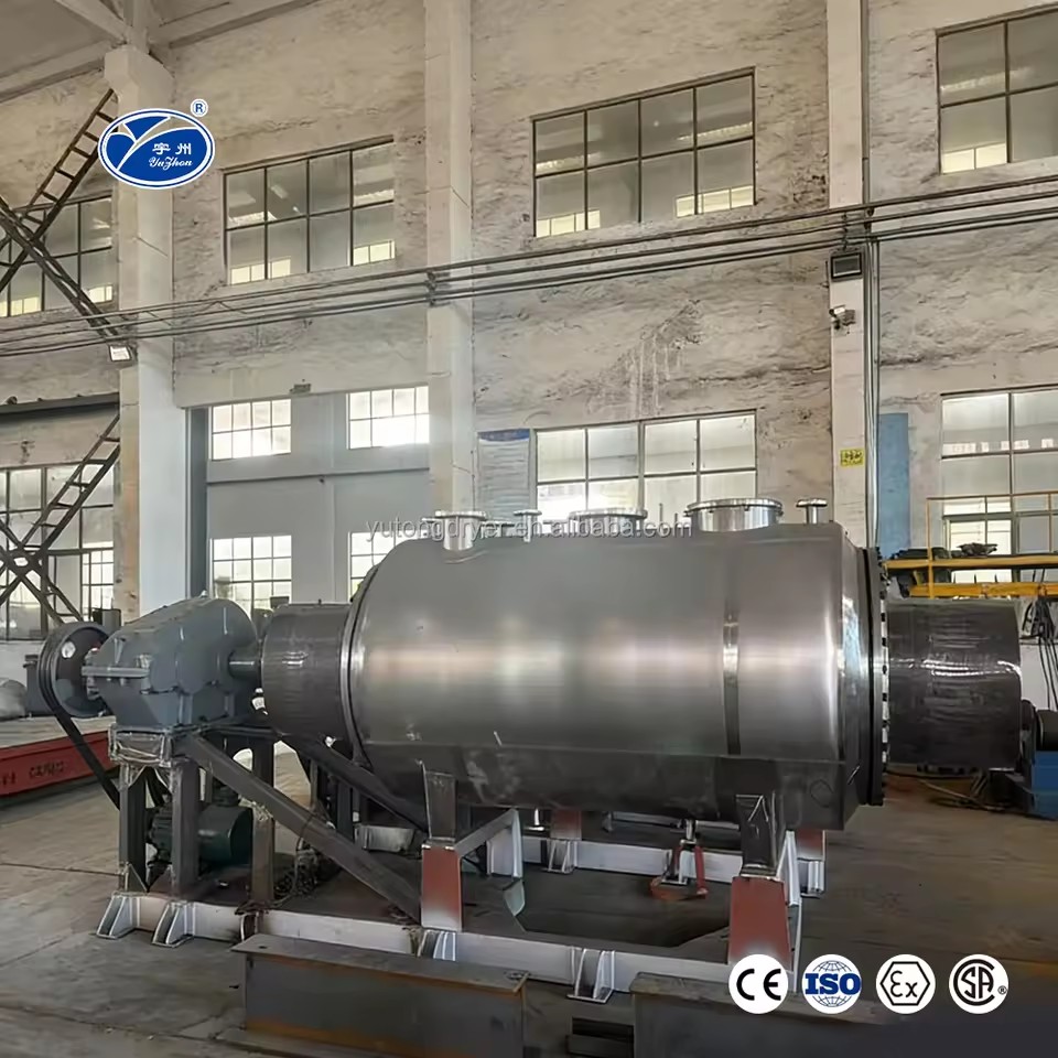 High Quality ZKG Easy Operation Automatic Rotary Vacuum Rake Dryer Food Vacuum Harrow Dryer Machine