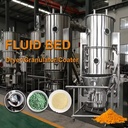 Automatic PLC & Gear Fluidized Bed Granulator for Food Processing Granules Instant Beverages Seasoning