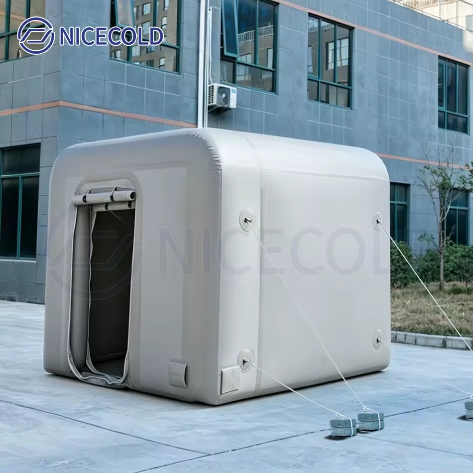 Inflatable Cold Room for Food Storage and Preservation Portable Refrigerated Storage Solution for Temporary Cold Chain Use