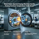 EVI Low Temp Heat Pump Laundry Dryer, Constant Temperature Wool Fabric Special Drying Machine