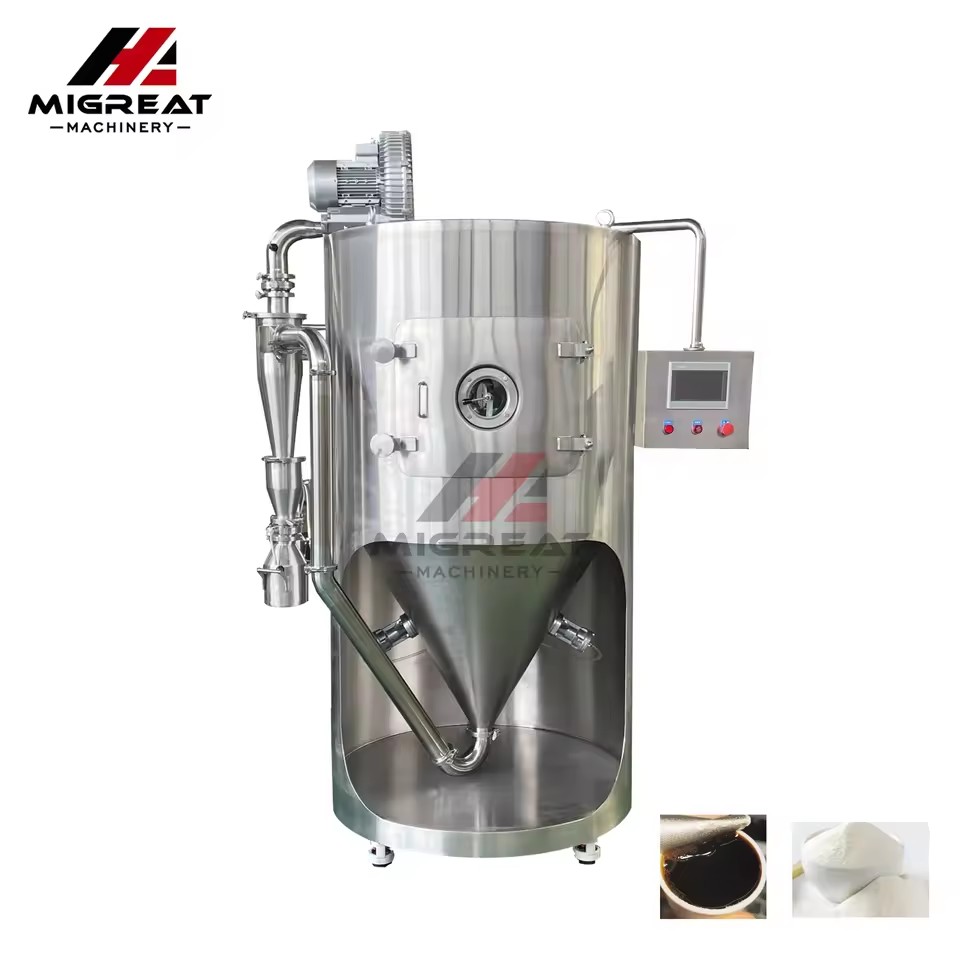 Stainless Steel Food Grade Spray Dryer for Milk Powder Production Automatic & Energy Saving Migreat Brand