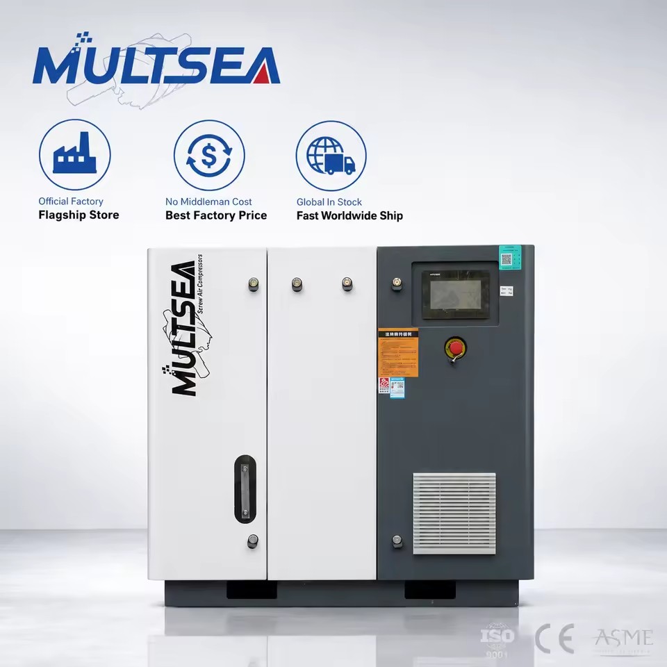 ZGM Series 11-220kW PM VFD Screw Air Compressor, 1.8-28m³/min for Industry