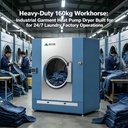 100kgs Huge Capacity Commercial Heat Pump Dryer, Energy Efficient Laundry Drying Equipment