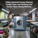 Huge Capacity 120kgs Industrial Clothes Drying Machine Energy Saving Heat Pump Laundry Dryer for Laundry Factory