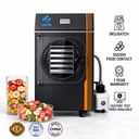 Home 5KG/Batch Energy Saving 1300W Small Freeze Drying Sublimation Vacuum Freeze Dryer for Food Fruit Vegetable