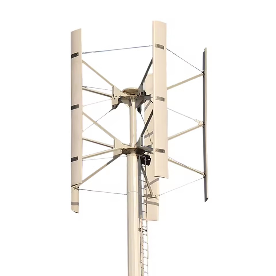 Wind Engineering Electricity Energy Generator High Power 100kw Vertical Axis Wind Turbine