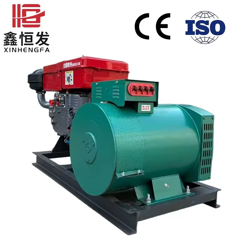 Durable 10kW 15kW 20kW 24kW Single Cylinder Diesel Generating Machine 3-Phase 50Hz 400V for Off Grid Continuous Power Generation